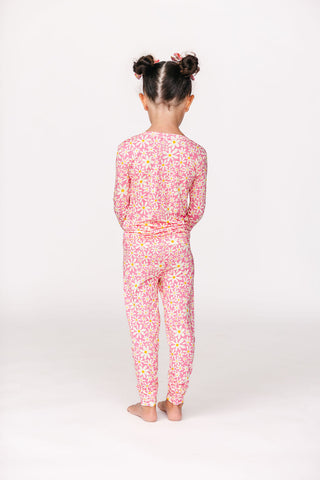 Kids Ditsy Daisy Pajama Set | Tiny Talulah