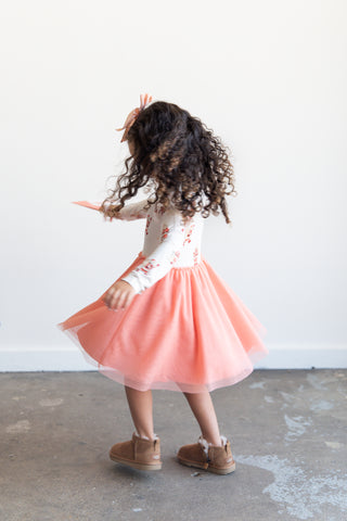 Girls Here Comes Santa Twirl Dress | Tiny Talulah