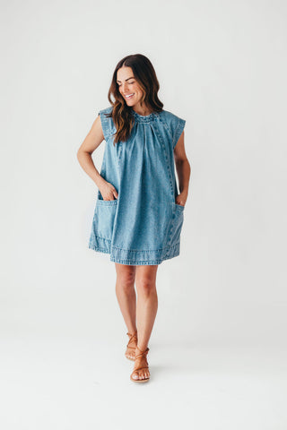 Stetson Denim Swing Dress | +Plus Available