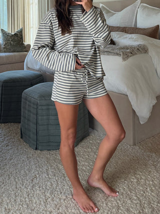 Off the Scene Lounge Shorts | Oat Stone