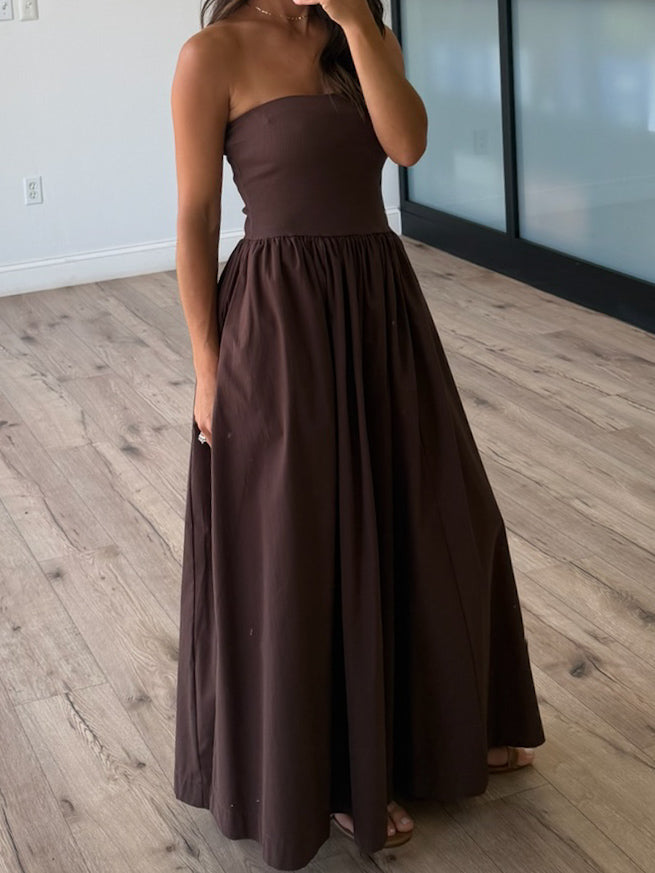 Markey Strapless Maxi Dress