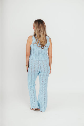 Blue Skies Crochet Pants