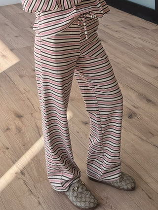 Off The Scene Wide-Leg Pants | Chocolate Rose