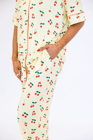 Very Cherry Women's Pajama Set | +Plus Available