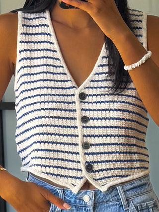 Beaufort Button Knit Top