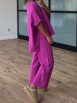 Worn Well Oversized Top | Orchid | RESTOCK