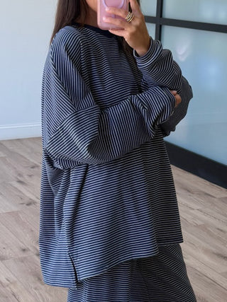 Just Lounging Knit Pullover | Moonlit Navy