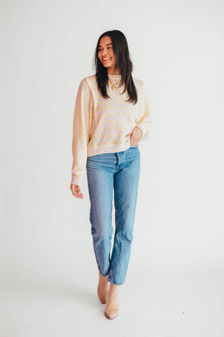 Juniper Stripe Knit Sweater | Lemon | +Plus Available