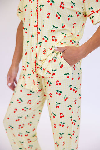 Very Cherry Women's Pajama Set | +Plus Available