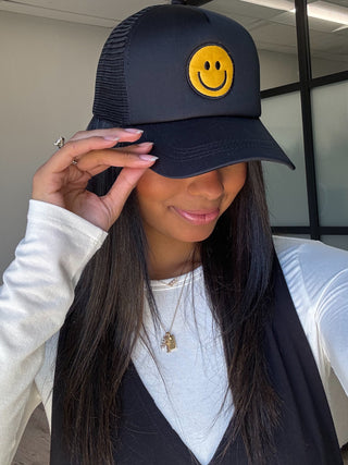 All Smiles Trucker Hat | 3 Colors Available