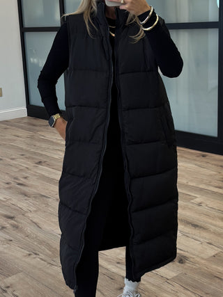 Nordic Longline Puffer Vest