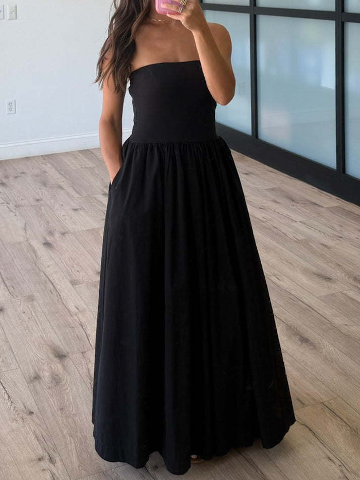 Markey Strapless Maxi Dress