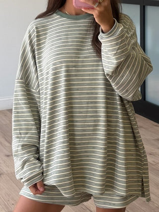 Cozy Era Knit Pullover | Mint Tea