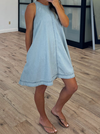 Chambray Crush Dress