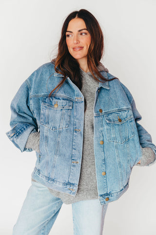 Throw On + Go Denim Jacket | Denim | +Plus Available | RESTOCK