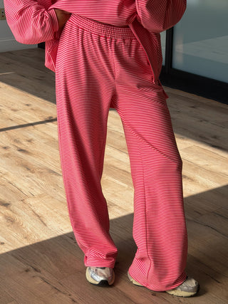 Just Lounging Brush Knit Pants | Cherry Blossom | RESTOCK