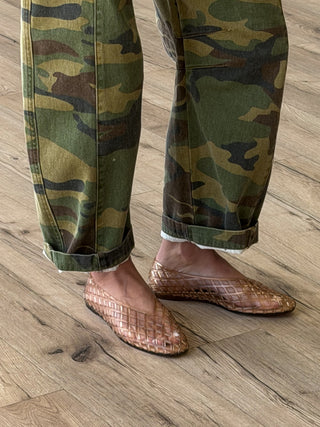 Jelly Mesh Ballet Flats | Natural | RESTOCK