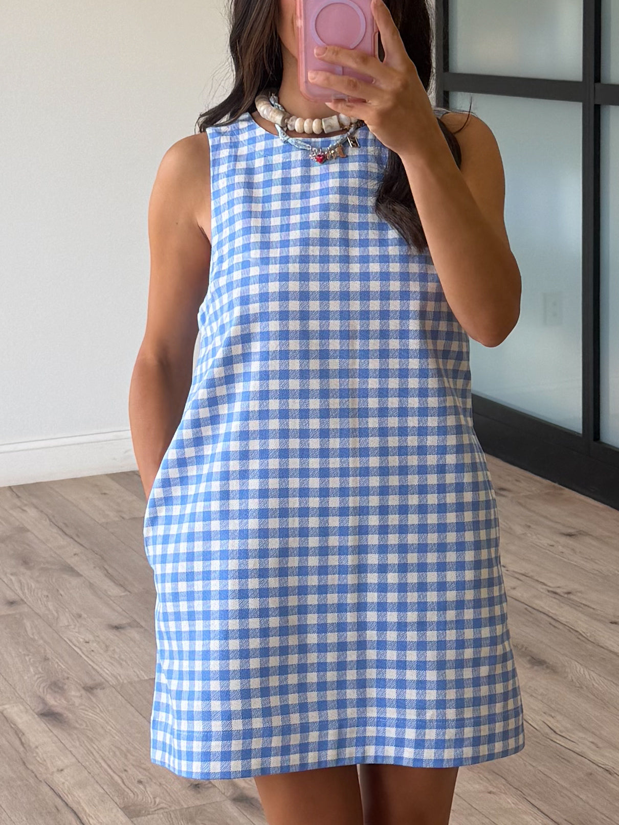 Hamptons Gingham Shift Dress – Shop Talulah