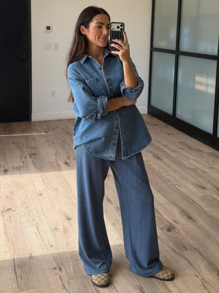Hill Denim Shacket