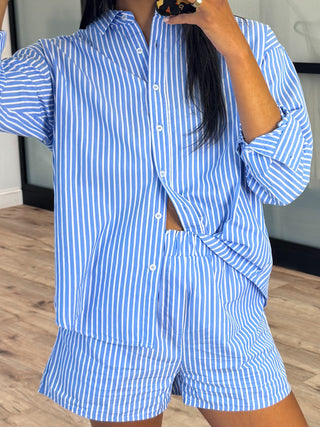 Nantucket Stripe Button-Down