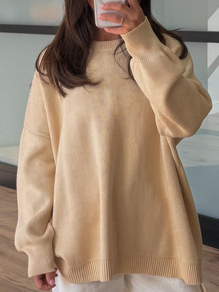 Maywood Knit Sweater | Oat | +Plus Available