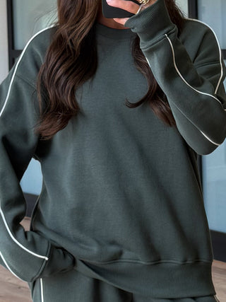 Whispering Pines Crew Pullover