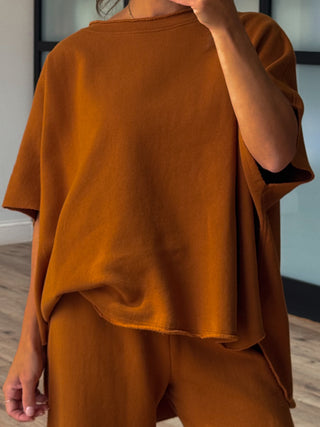 Worn Well Oversized Top | Bronze