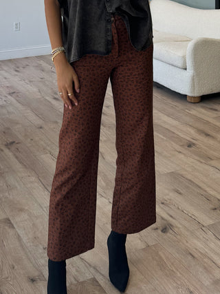 Cottage Charm Wide-Leg Pants