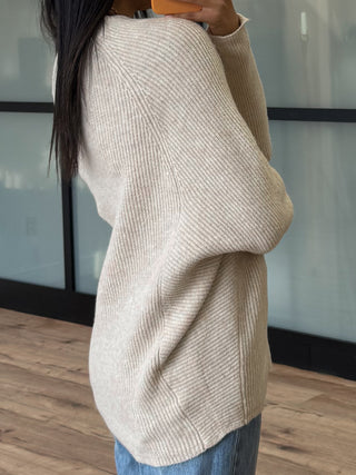 Dublin Dolman Sweater | Oatmeal | +Plus Available