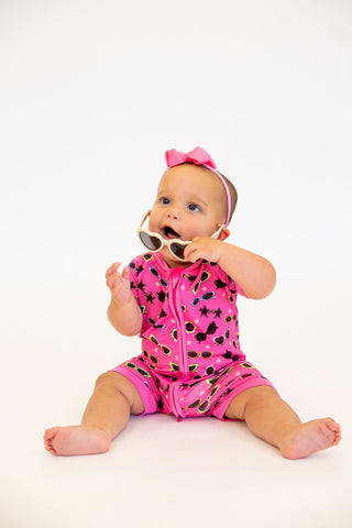 Bright + Sunny Short Romper | Tiny Talulah