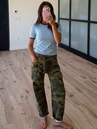 Hang Tight Contrast Tee