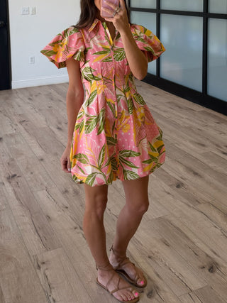Pura Vida Bubble Hem Dress
