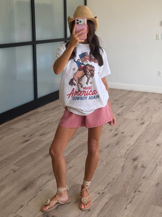 "Make America Cowboy Again" Graphic Tee
