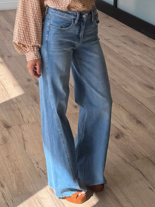 Nothing Better Wide-Leg Jeans