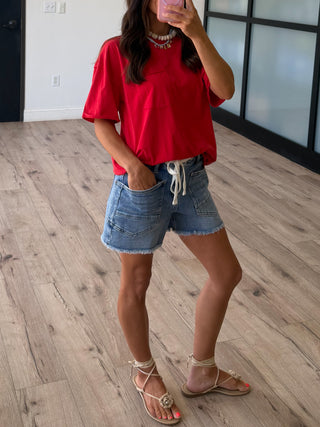 Cruiser Pocket Tee | Red