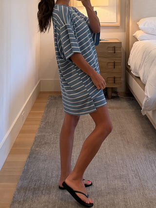 Novi Stripe Ribbed Tee + Shorts Set | 7 Colors Available | PREORDER
