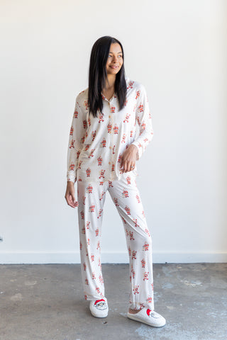 Here Comes Santa Pajama Set | +Plus Available