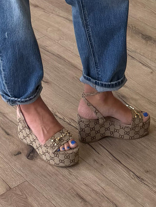 Horsebit Platform Wedge | RESTOCK