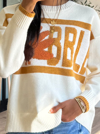 'Gobble' Knit Sweater