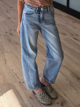 Rhea Barrel Jeans | +Plus Available | RESTOCK