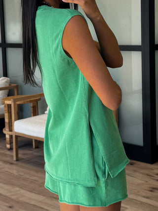 Kam Two-Piece Set | Emerald
