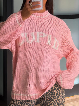 "CUPID" Knit Sweater