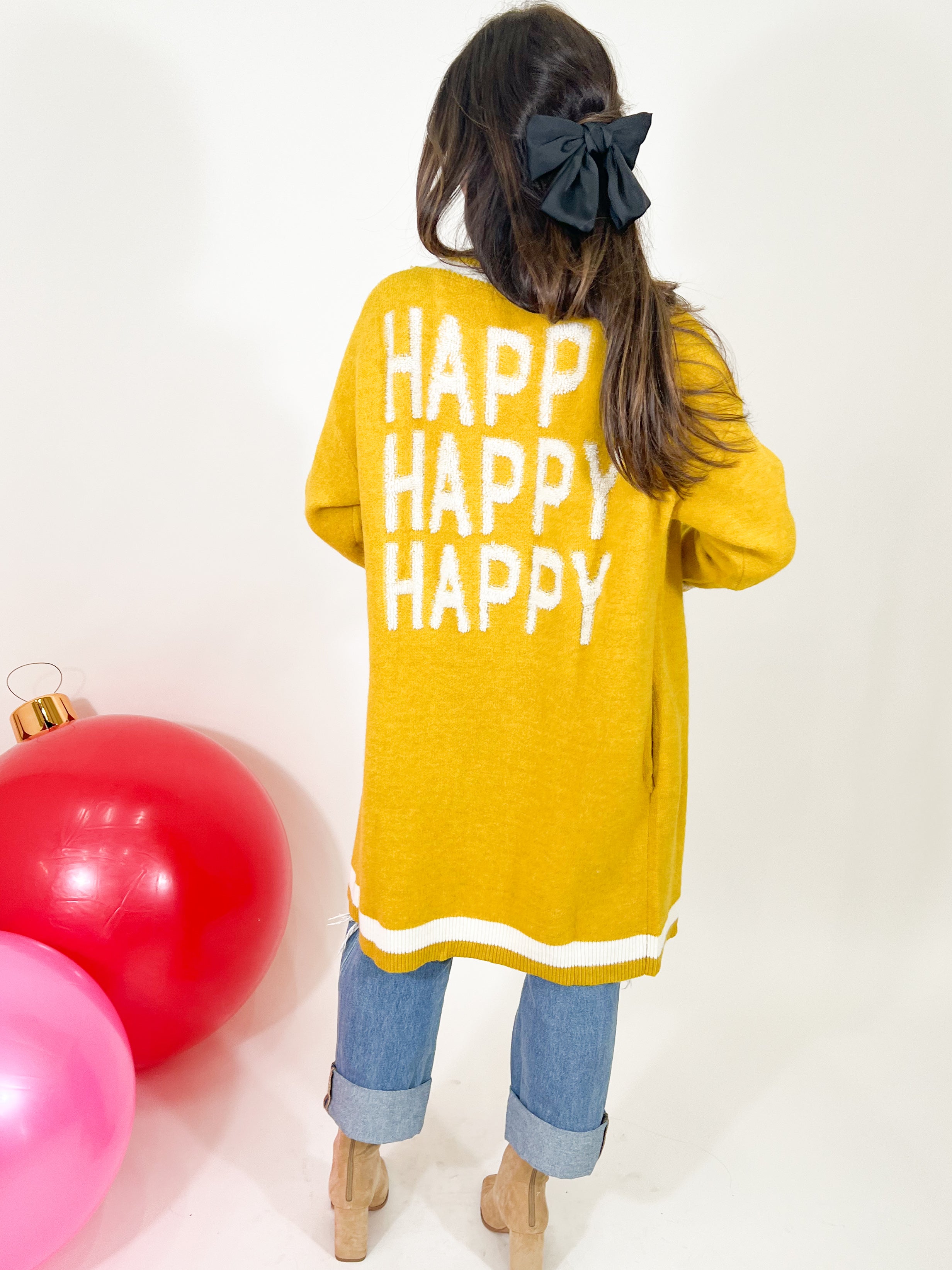 Happy Varsity Cardigan | FINAL SALE – Shop Talulah