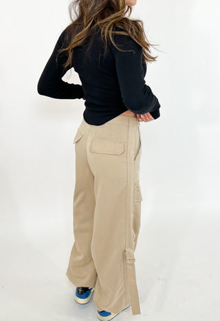 Parker Cargo Pants | Taupe | FINAL SALE