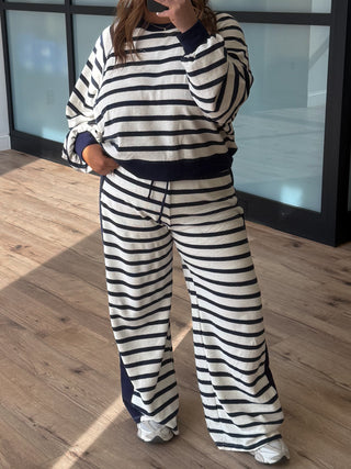 Naval Ribbed Lounge Pants