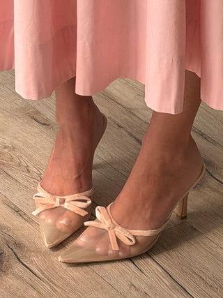 Knotting Hill Mesh Heels