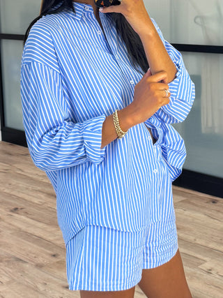 Nantucket Stripe Button-Down