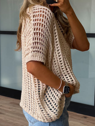 Kyndra Crochet Top | +Plus Available