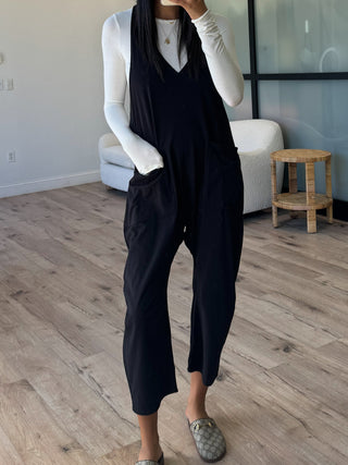 Hendrix Relaxed Jumpsuit | Black