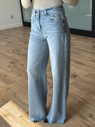 Lylie Raw Hem Jeans